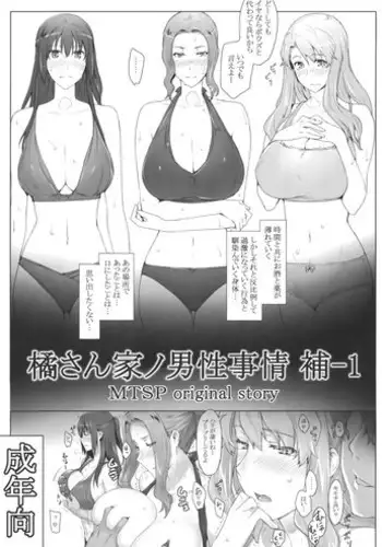 (C83) [MTSP (Jin)] Tachibana-san-chi no Dansei Jijou Ho - 1