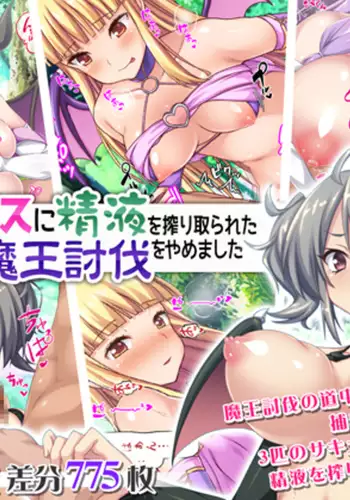 Succubus ni Seieki o Shiboritorareta Yuusha ga Maou Toubatsu o Yamemashita